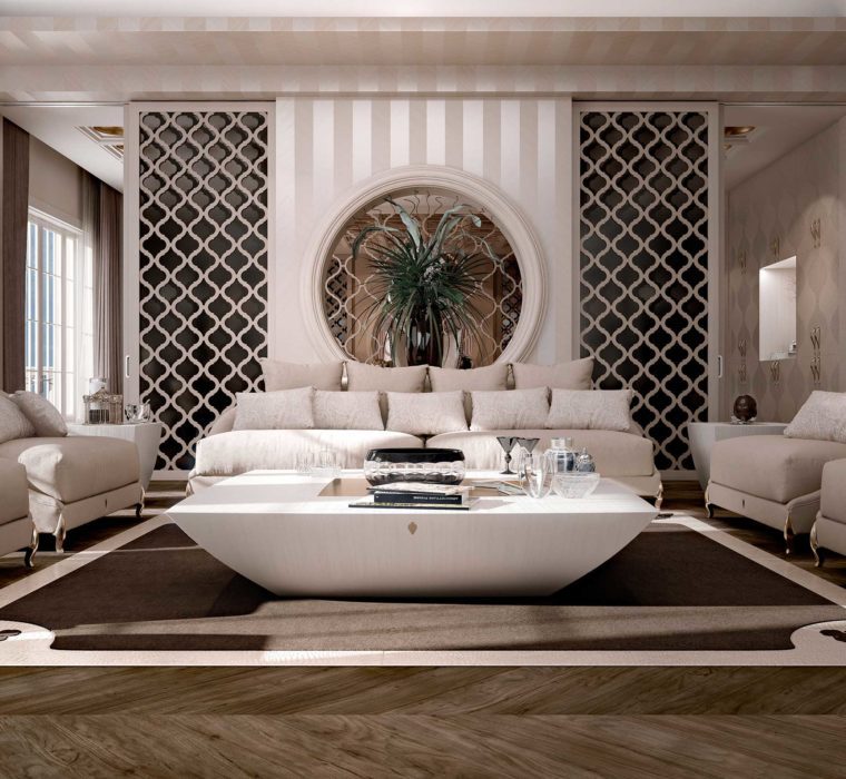 Ultra-modern Italian furniture and interior design | Sitting room project | Utec 1921 sourcing advisors