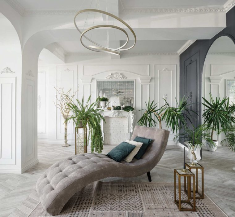Contemporary Italian lounger in a luxurious living space | Utec 1921 sourcing advisors